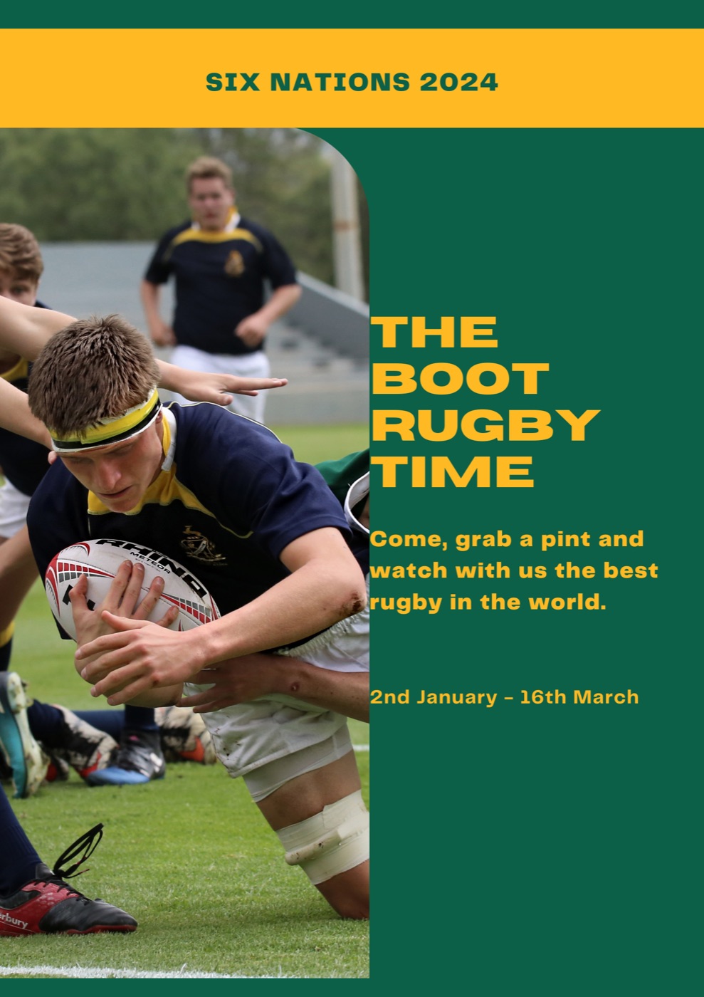The Boot Rugby Time